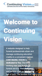 Mobile Screenshot of continuingvision.com